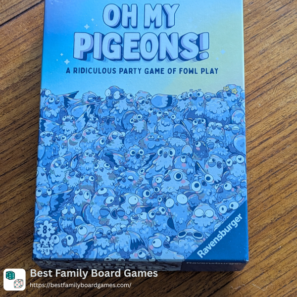 Oh My Pigeons! Game Box